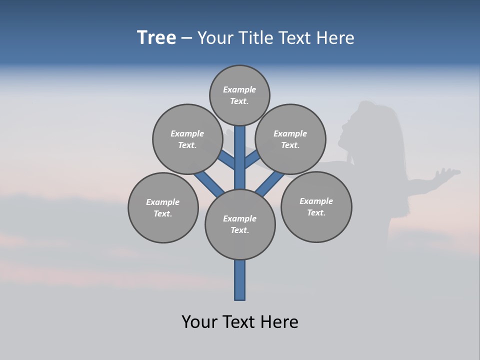 Table Happy Corporation PowerPoint Template