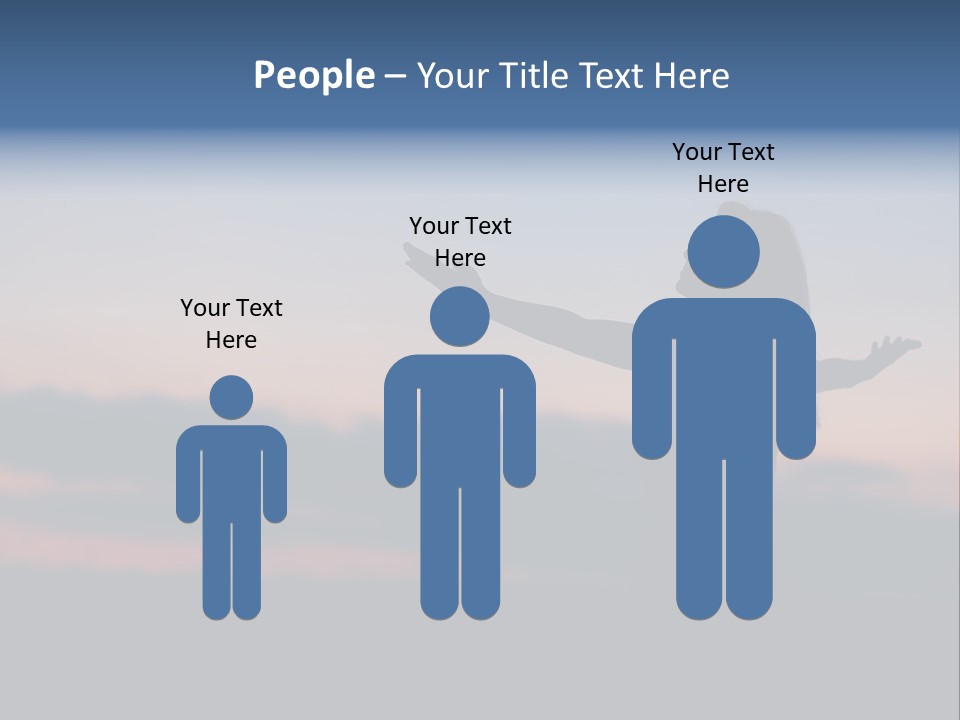 Table Happy Corporation PowerPoint Template