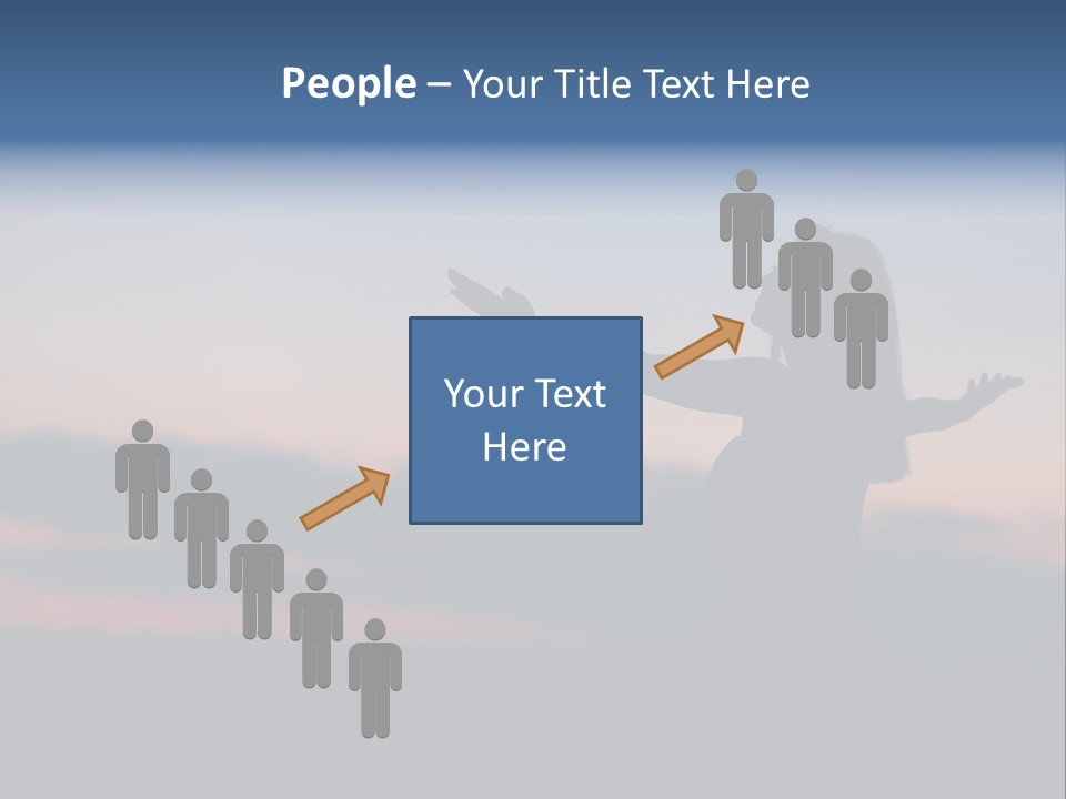 Table Happy Corporation PowerPoint Template