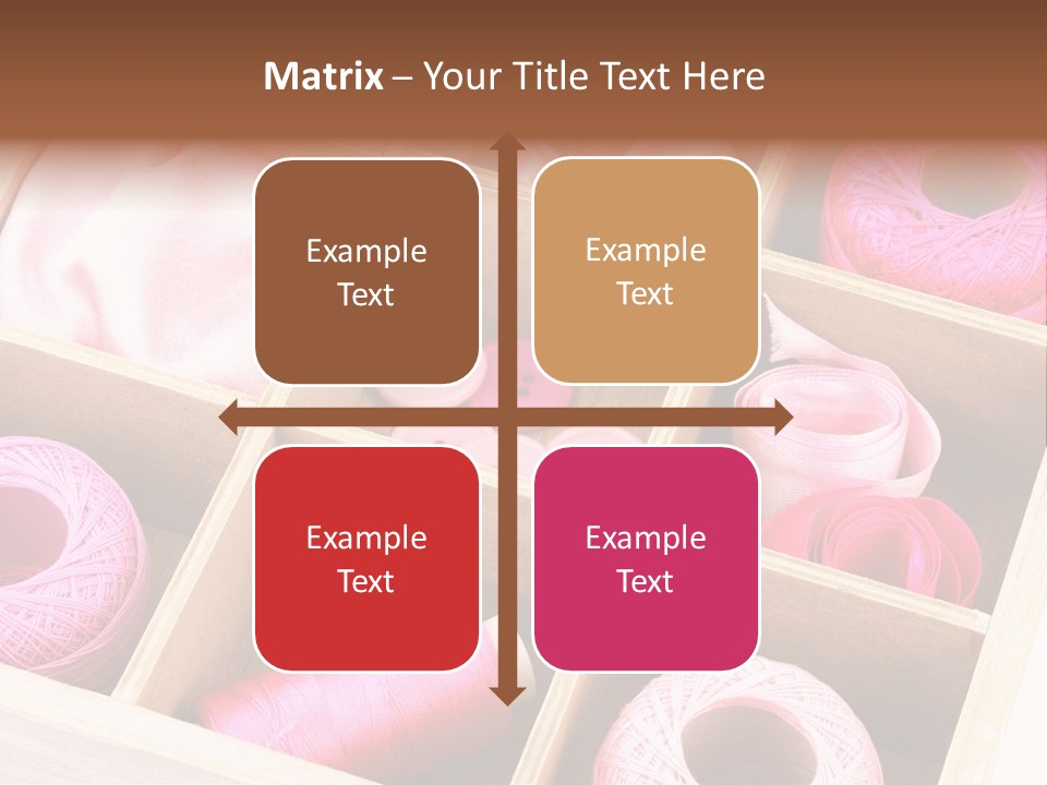 Sewing Needlework Dressmaking PowerPoint Template