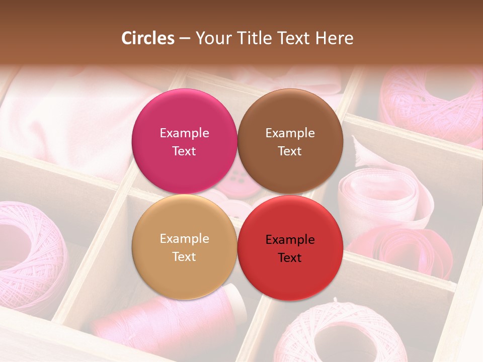 Sewing Needlework Dressmaking PowerPoint Template