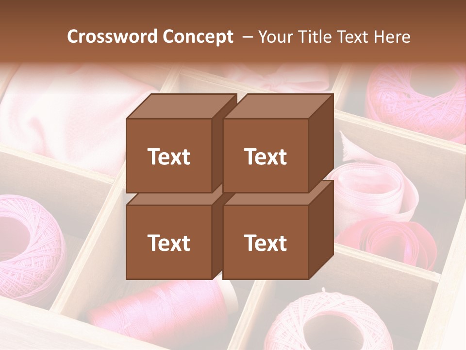 Sewing Needlework Dressmaking PowerPoint Template