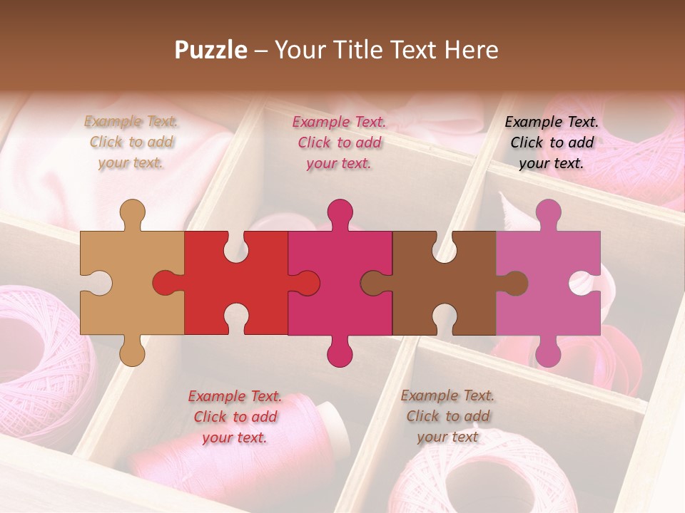 Sewing Needlework Dressmaking PowerPoint Template