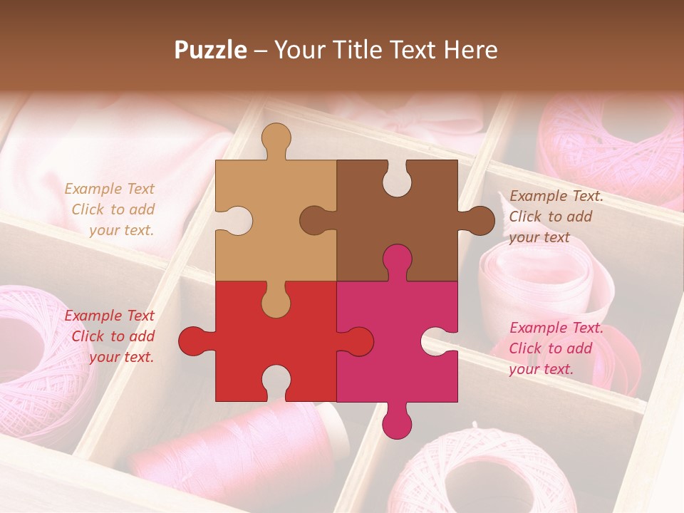 Sewing Needlework Dressmaking PowerPoint Template