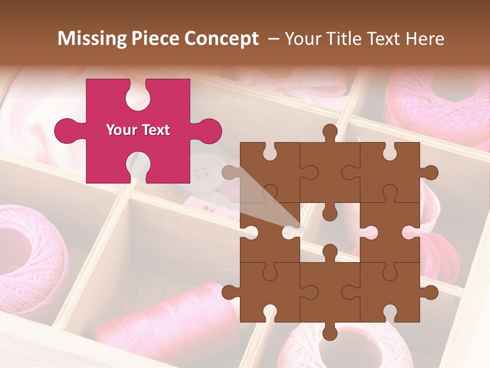 Sewing Needlework Dressmaking PowerPoint Template