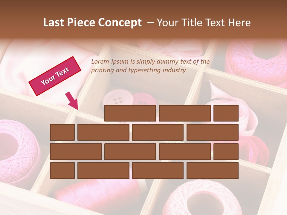 Sewing Needlework Dressmaking PowerPoint Template