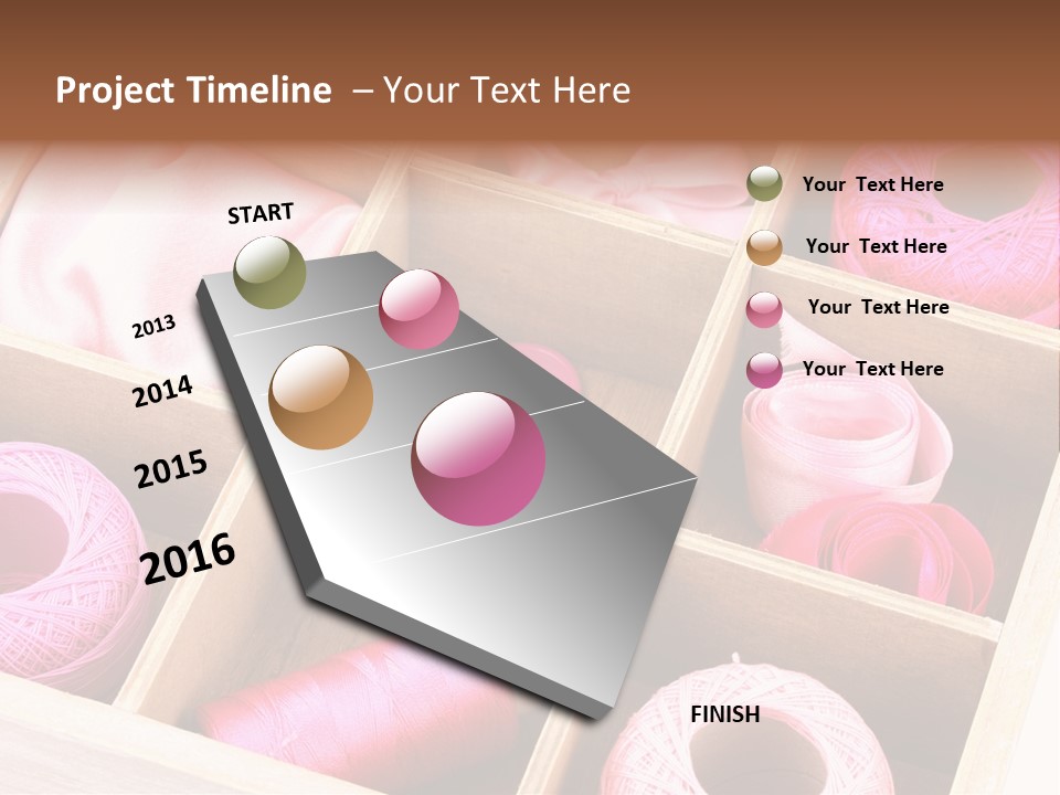 Sewing Needlework Dressmaking PowerPoint Template
