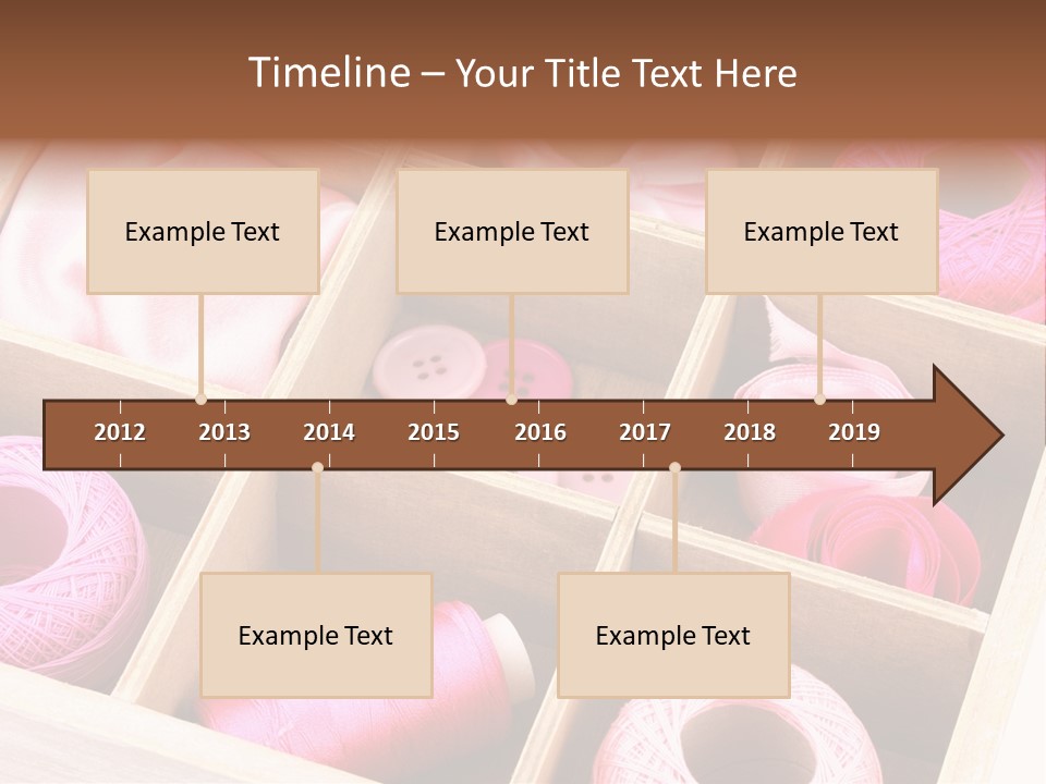 Sewing Needlework Dressmaking PowerPoint Template