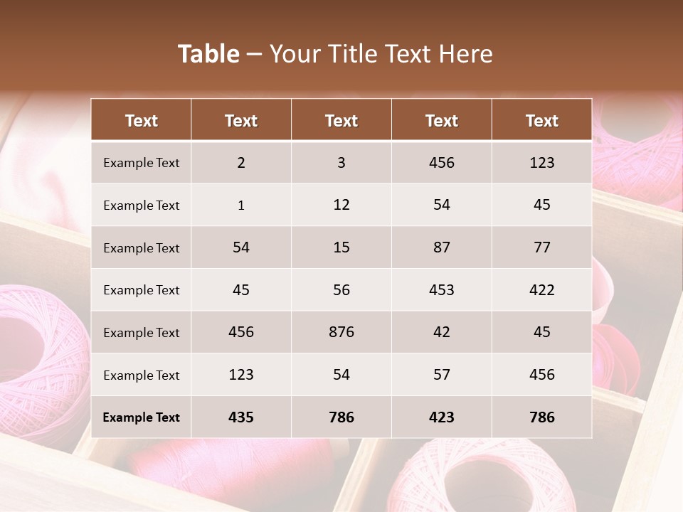 Sewing Needlework Dressmaking PowerPoint Template