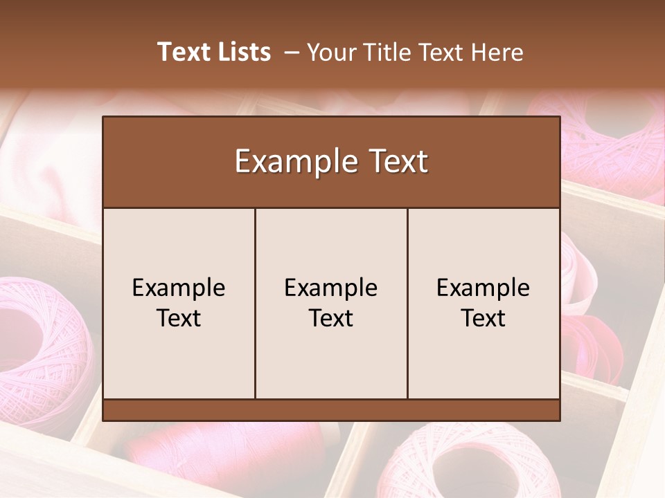 Sewing Needlework Dressmaking PowerPoint Template