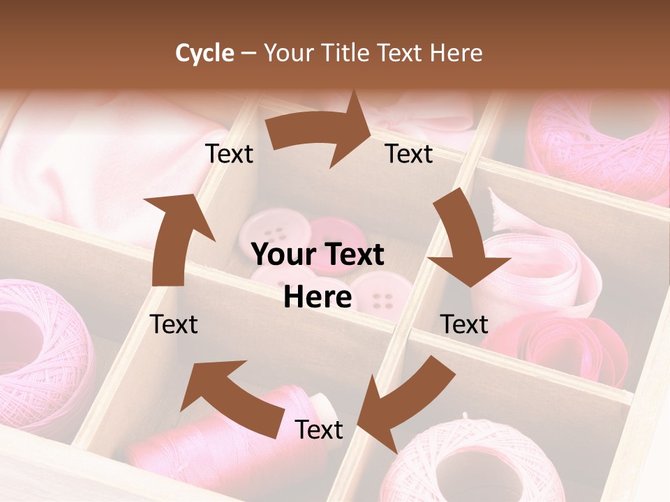 Sewing Needlework Dressmaking PowerPoint Template