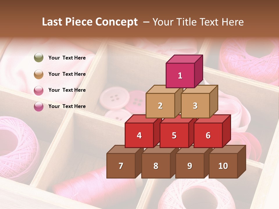 Sewing Needlework Dressmaking PowerPoint Template