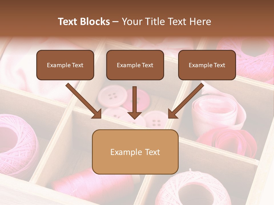 Sewing Needlework Dressmaking PowerPoint Template