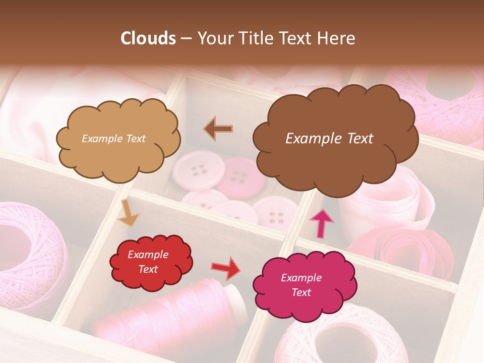 Sewing Needlework Dressmaking PowerPoint Template