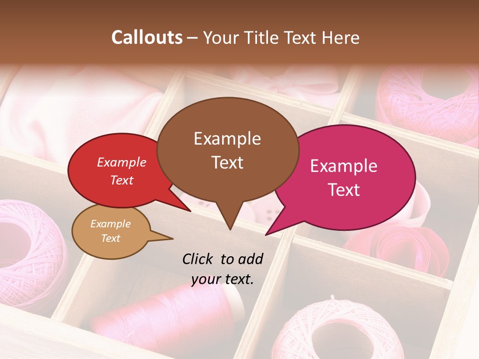 Sewing Needlework Dressmaking PowerPoint Template