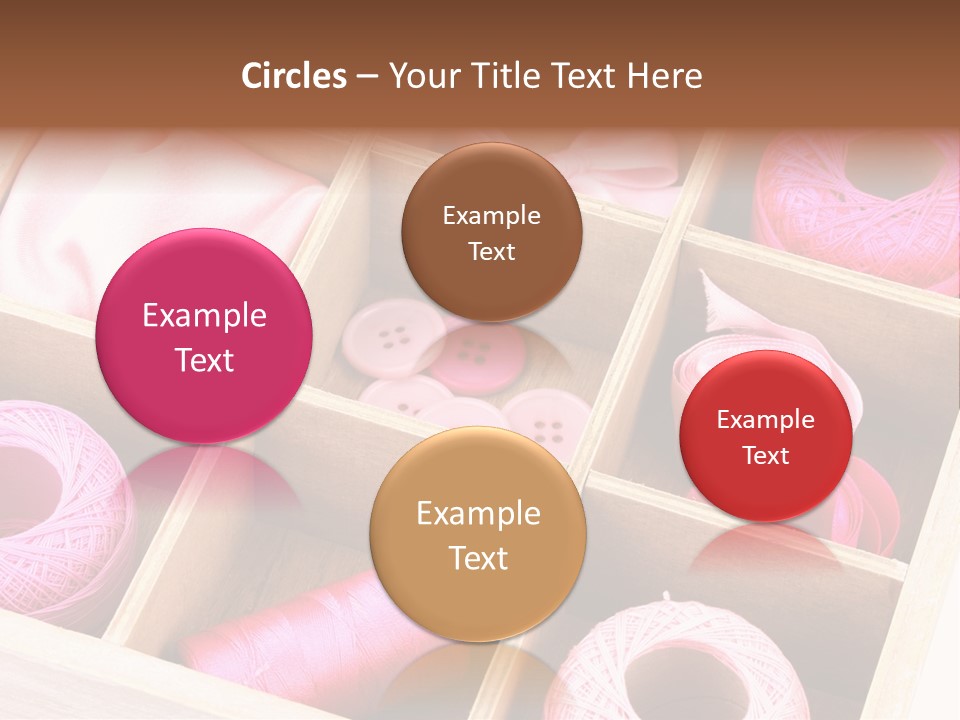 Sewing Needlework Dressmaking PowerPoint Template