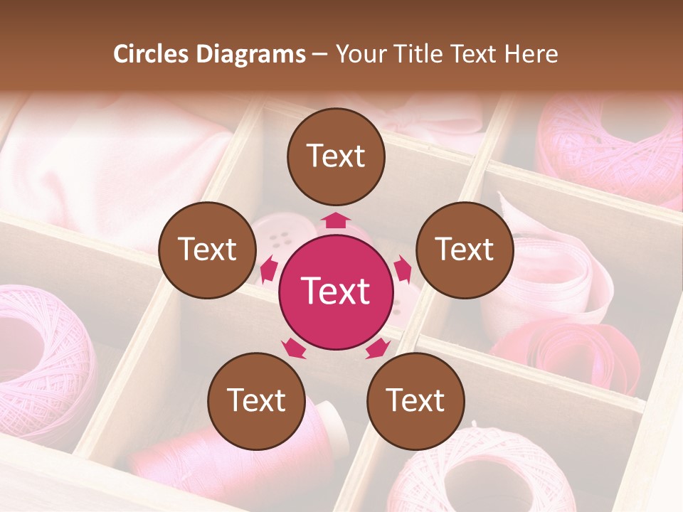 Sewing Needlework Dressmaking PowerPoint Template