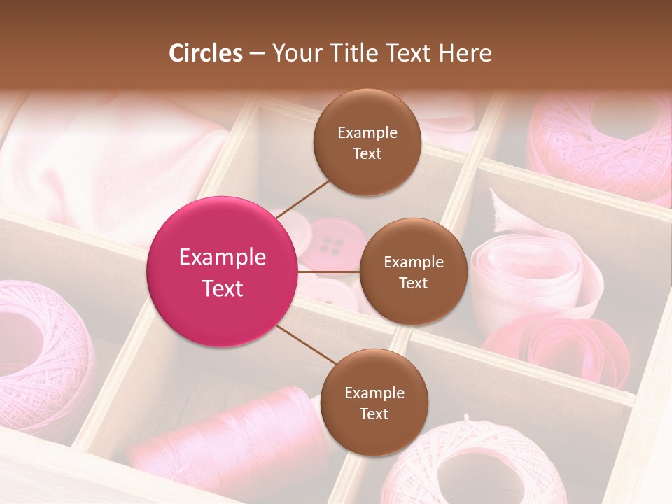 Sewing Needlework Dressmaking PowerPoint Template