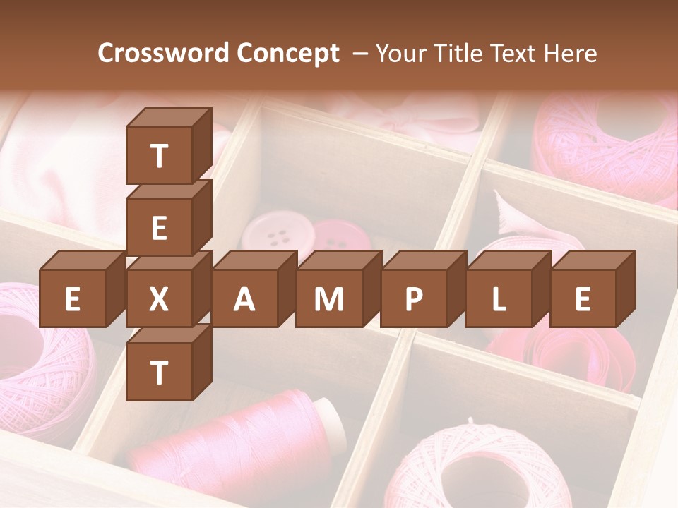 Sewing Needlework Dressmaking PowerPoint Template