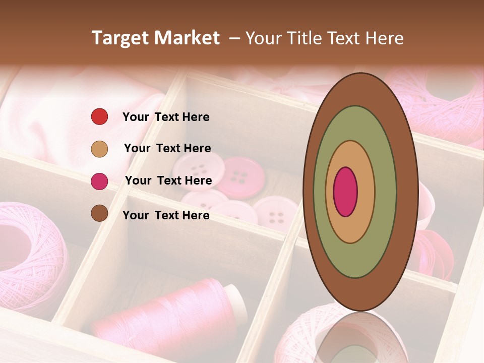 Sewing Needlework Dressmaking PowerPoint Template