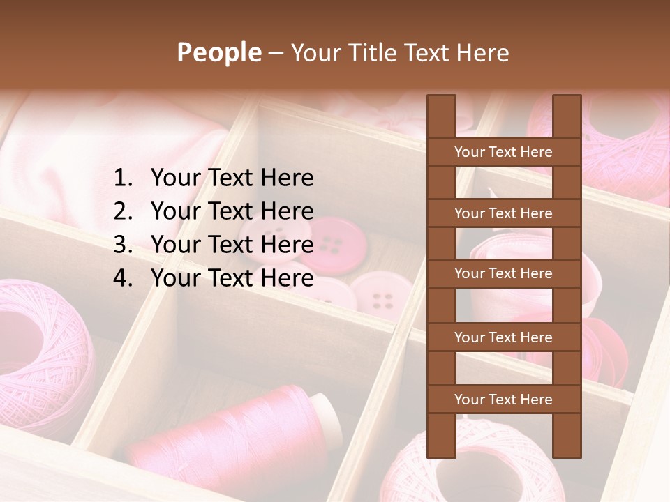 Sewing Needlework Dressmaking PowerPoint Template