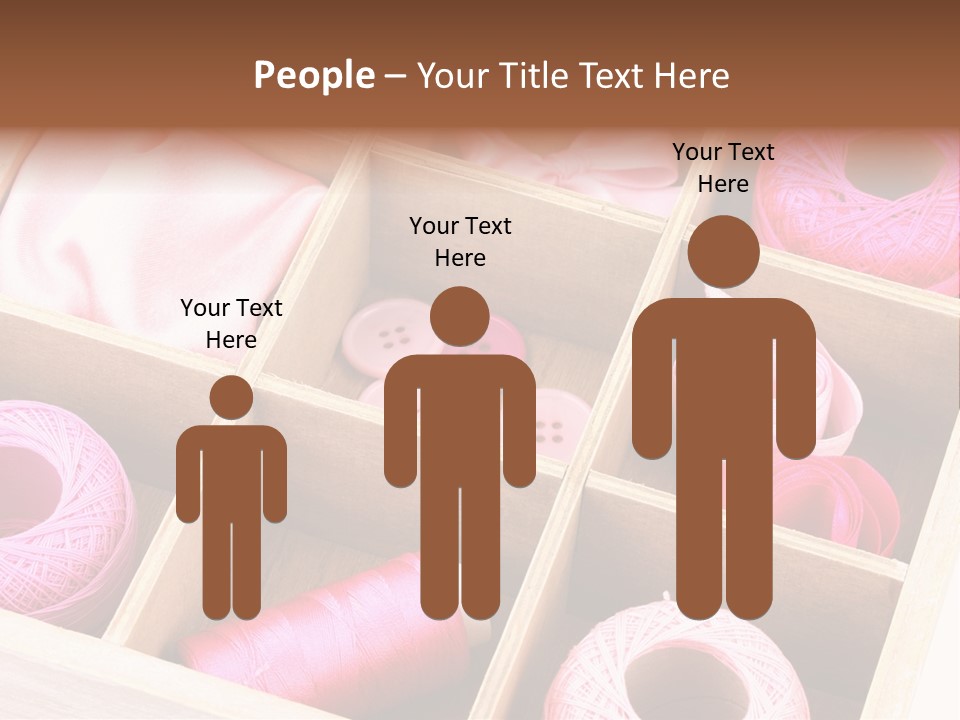 Sewing Needlework Dressmaking PowerPoint Template