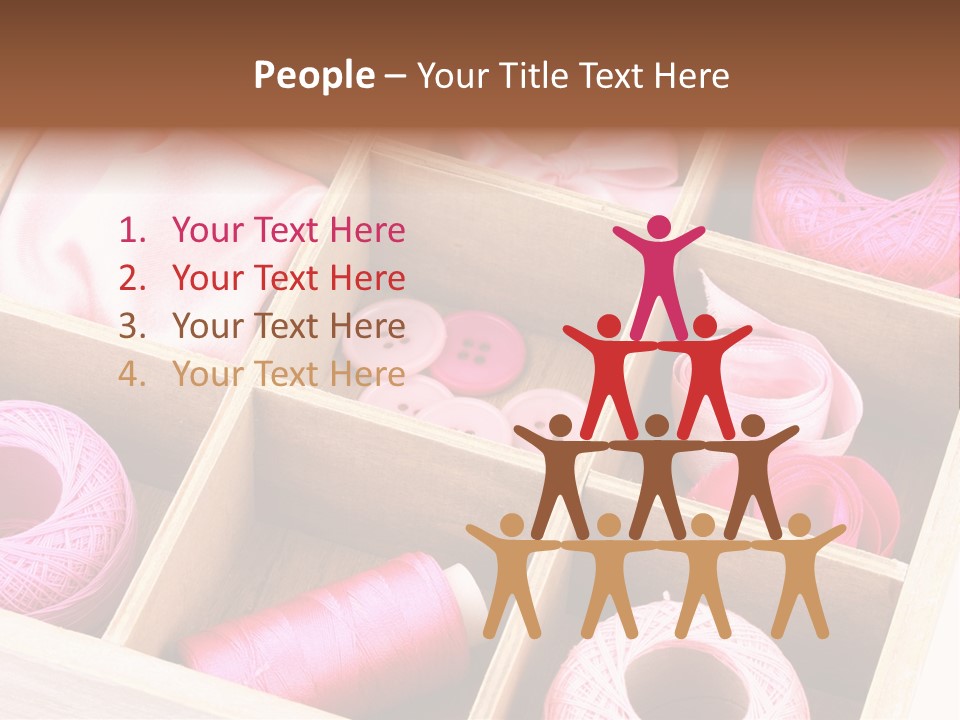 Sewing Needlework Dressmaking PowerPoint Template