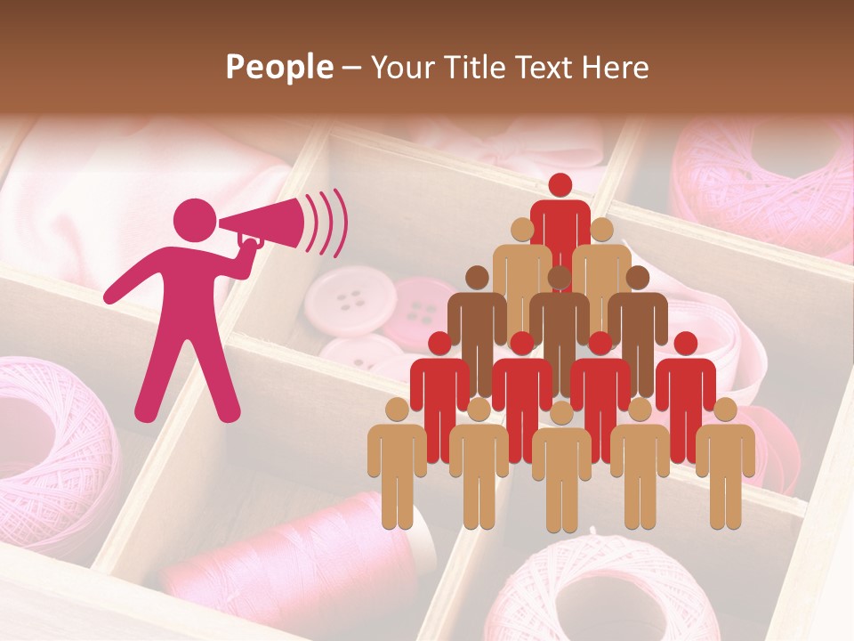 Sewing Needlework Dressmaking PowerPoint Template