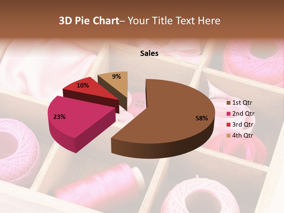 Sewing Needlework Dressmaking PowerPoint Template