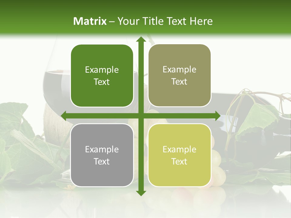 Harvest Gourmet Green PowerPoint Template