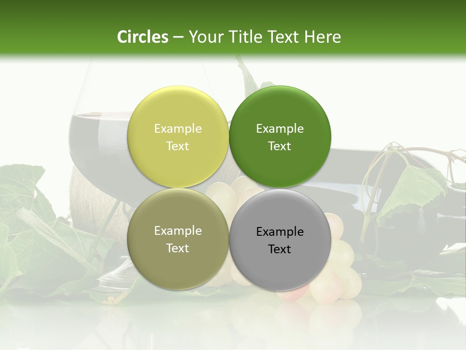 Harvest Gourmet Green PowerPoint Template