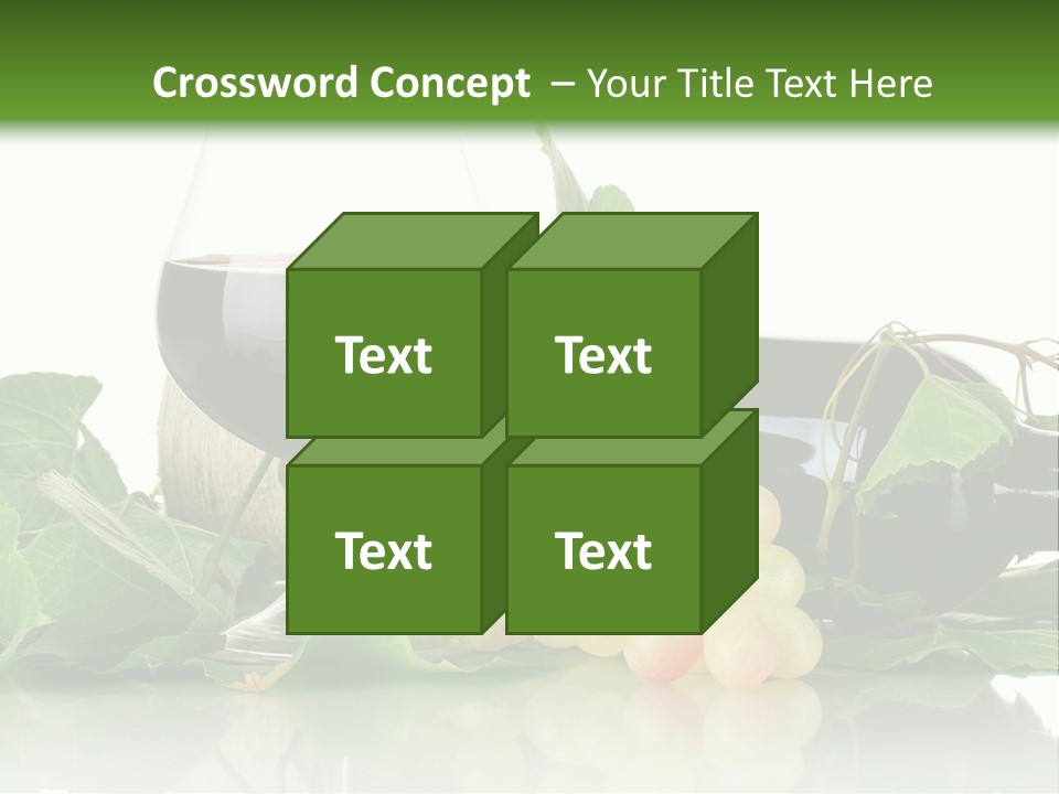 Harvest Gourmet Green PowerPoint Template