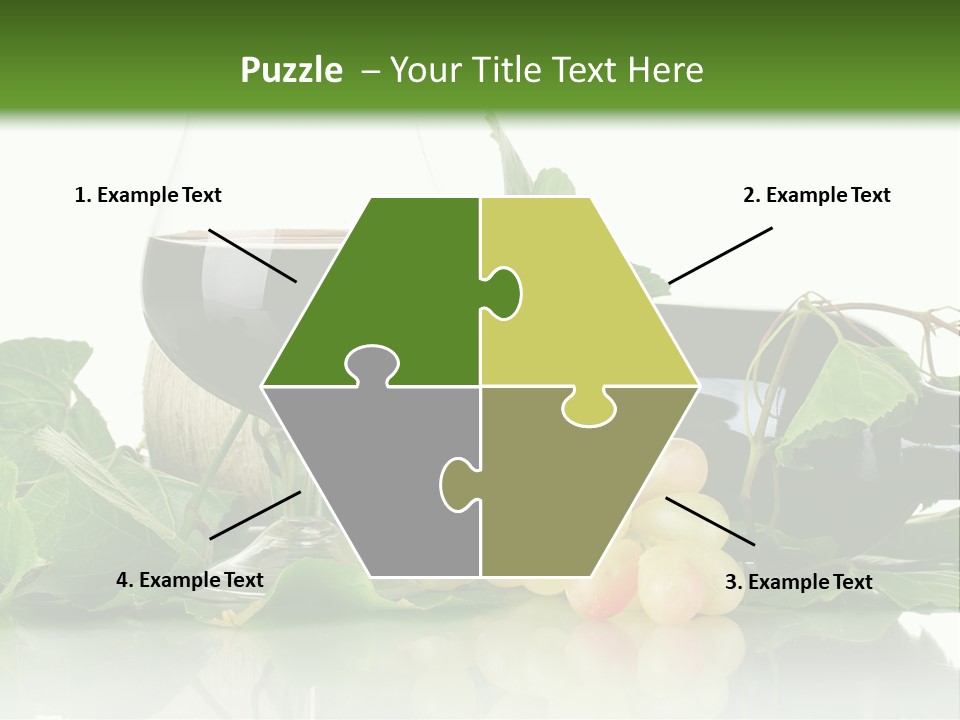 Harvest Gourmet Green PowerPoint Template