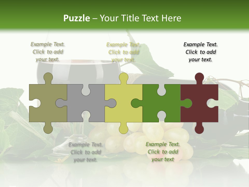 Harvest Gourmet Green PowerPoint Template