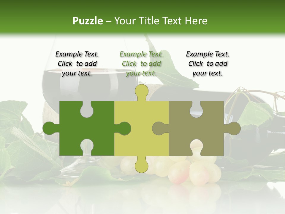 Harvest Gourmet Green PowerPoint Template