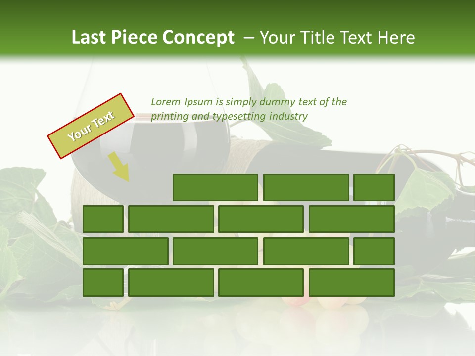 Harvest Gourmet Green PowerPoint Template