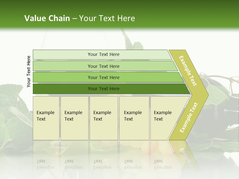 Harvest Gourmet Green PowerPoint Template