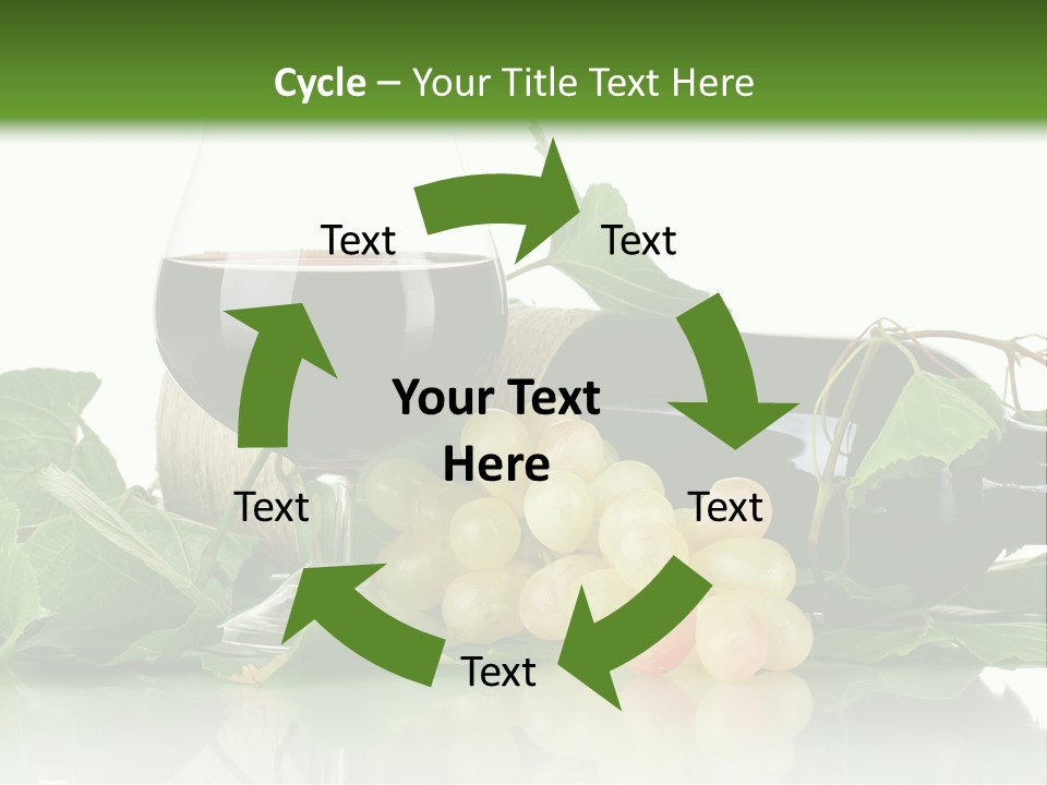 Harvest Gourmet Green PowerPoint Template