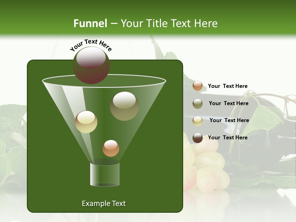 Harvest Gourmet Green PowerPoint Template