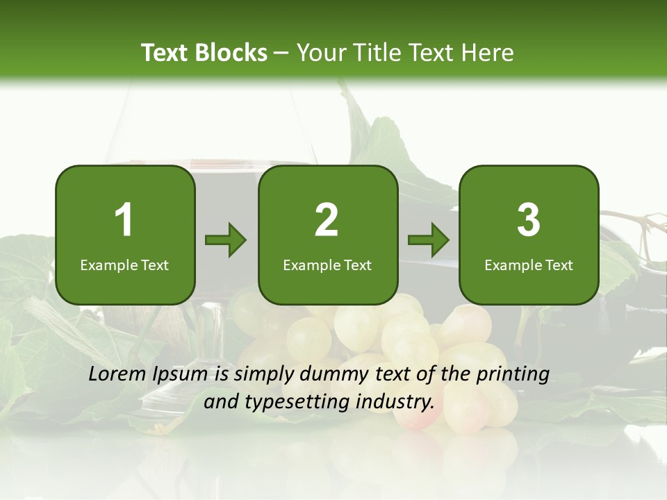 Harvest Gourmet Green PowerPoint Template