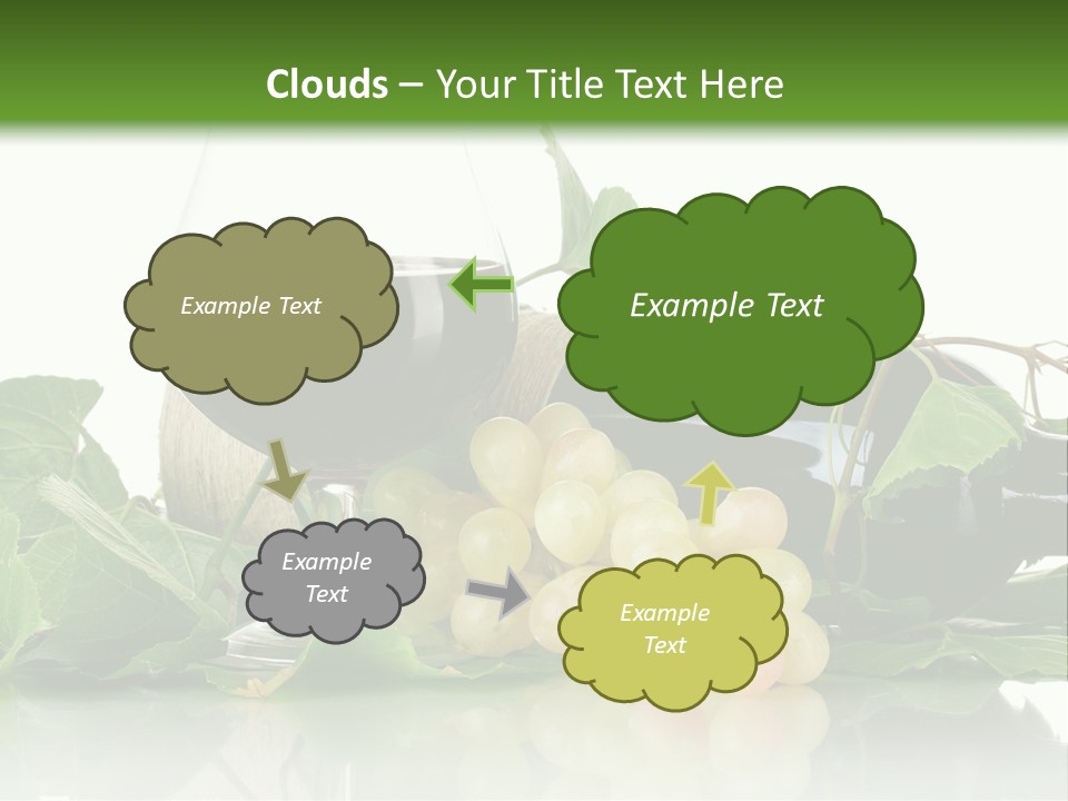 Harvest Gourmet Green PowerPoint Template