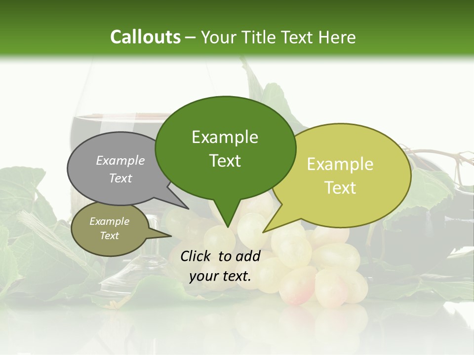 Harvest Gourmet Green PowerPoint Template