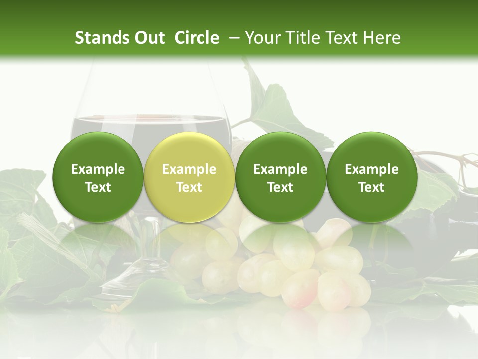 Harvest Gourmet Green PowerPoint Template