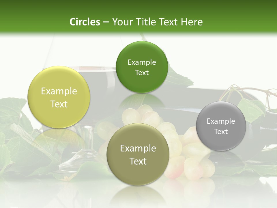 Harvest Gourmet Green PowerPoint Template