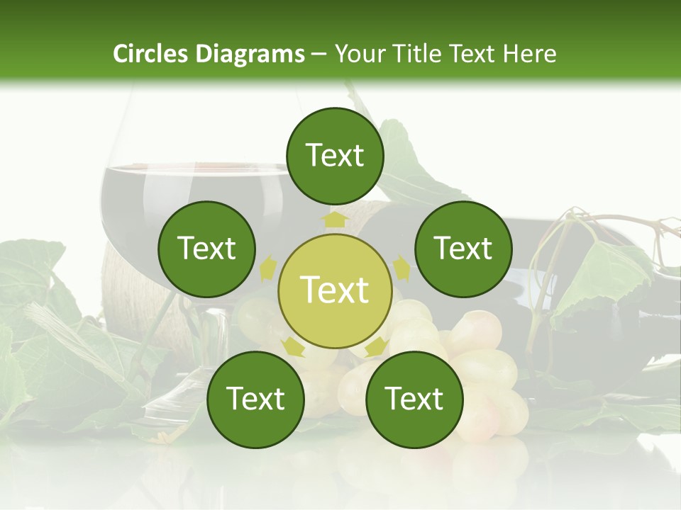 Harvest Gourmet Green PowerPoint Template