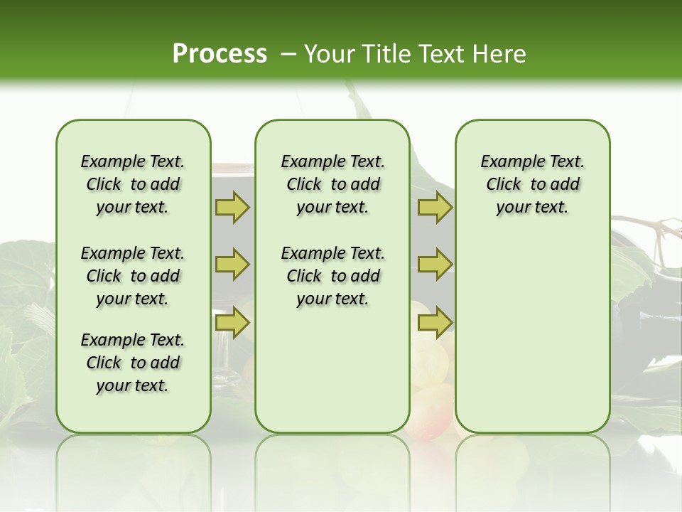 Harvest Gourmet Green PowerPoint Template