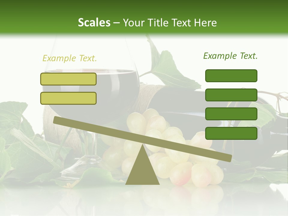 Harvest Gourmet Green PowerPoint Template