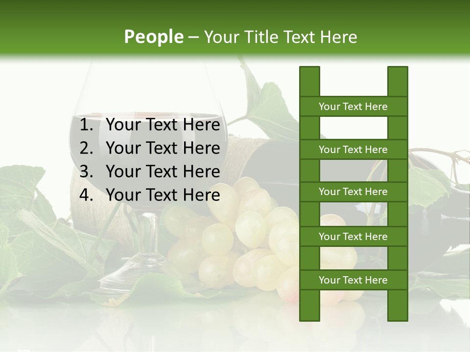 Harvest Gourmet Green PowerPoint Template