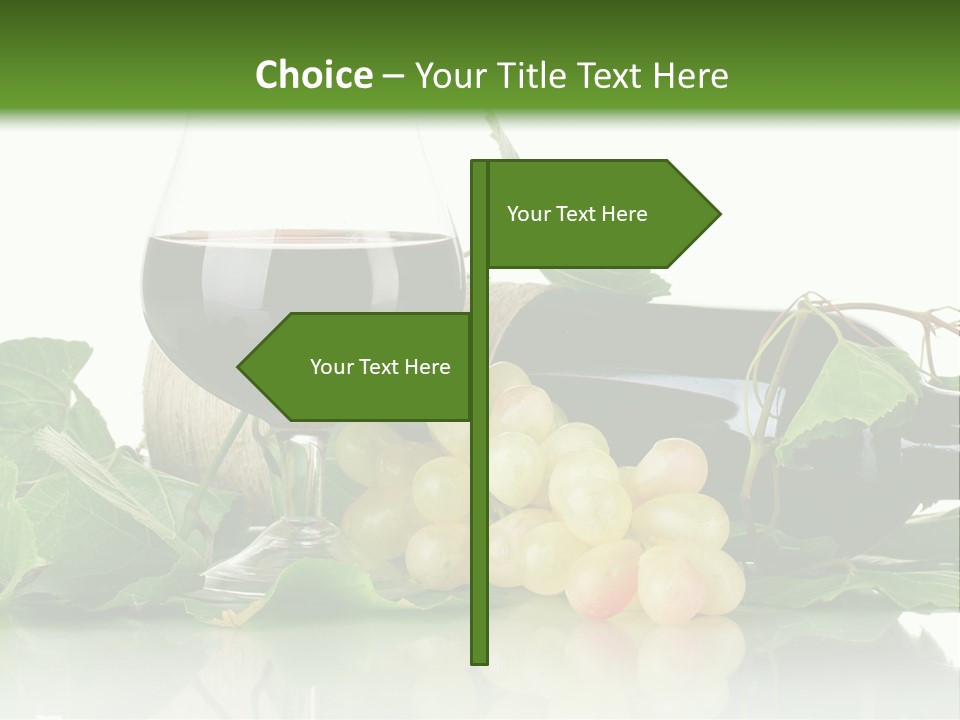 Harvest Gourmet Green PowerPoint Template