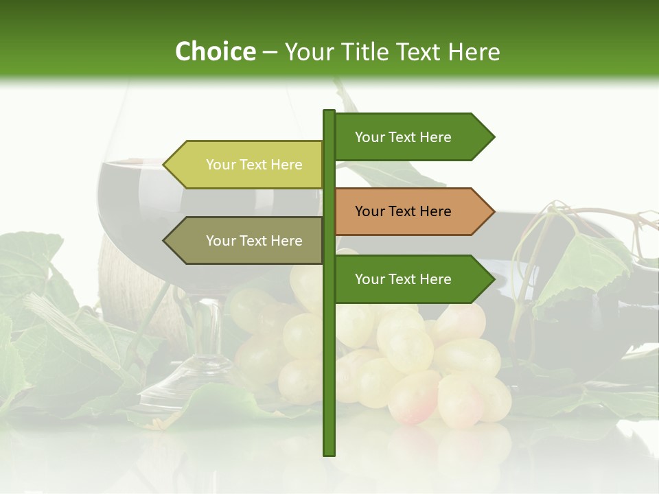 Harvest Gourmet Green PowerPoint Template